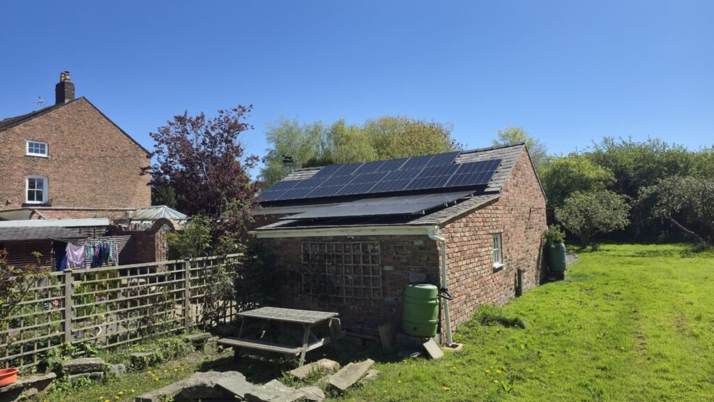 Reach Renewables solar PV installation North Wales